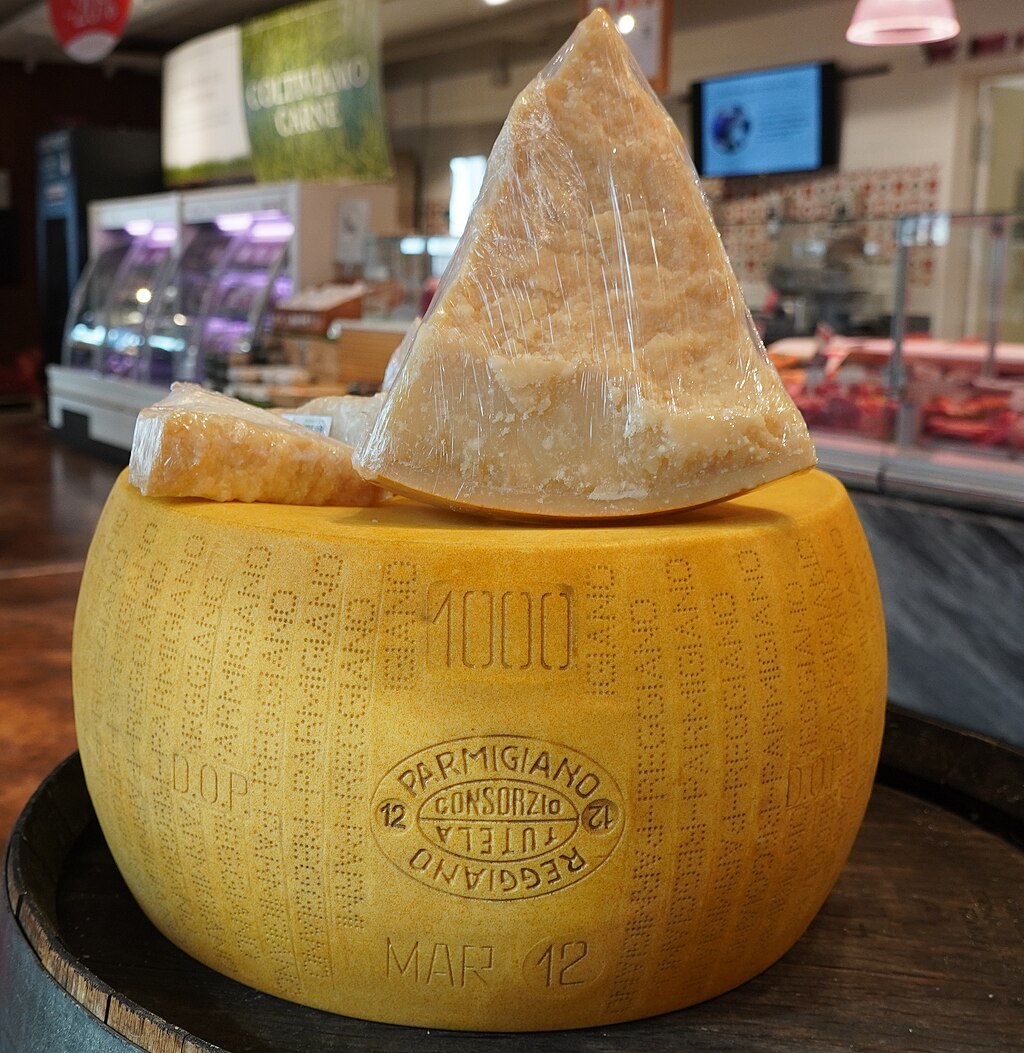 Photographie du fromage : Parmesan Reggiano