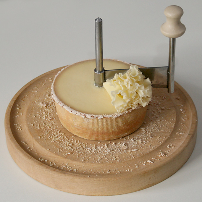 Photographie du fromage : Tête de moine